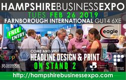 Headline Design and Print to exhibit at Hampshire Business Expo
